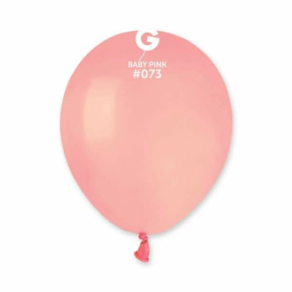 Funny Balloons Usa A50: #073 Baby Pink 057317 Standard Color 5 In Latex Balloons 3 Funny Balloons Usa A50: #073 Baby Pink 057317 Standard Color 5 In Latex Balloons