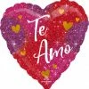 Funny Balloonsusa Foil Balloons Te Amo Ombre Sparkles 4365501