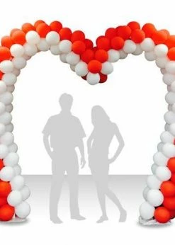 Funny Balloonsusa Heart Shape Frame KHF6-F2B2 Accessories