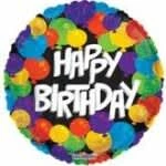 Funny Balloons Usa Happy Birthday 15327-18