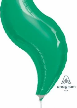 Funny Balloons Usa Foil Balloons Green Curve 1669599 - 19 In