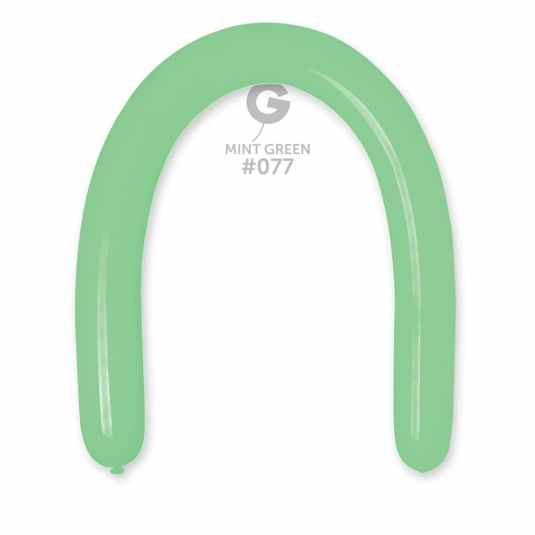 Funny Balloons Usa D6: #077 Mint Green 367706 Standard Color 3/50 In Latex Balloons 3 Funny Balloons Usa D6: #077 Mint Green 367706 Standard Color 3/50 In Latex Balloons