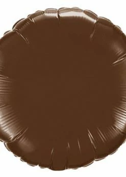 Funny Balloonsusa Chocolate Brown Decor Round 23003
