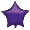 Funny Balloons Usa Mini Purple Star 34023 - 09 Foil Balloons