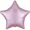 Funny Balloonsusa Satin Luxe Pastel Pink Star 39909 Foil Balloons