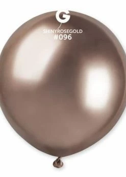 Funny Balloons Usa GB150: #096 Shiny RoseGold 159653 Shiny Balloons