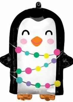 Funny Balloonsusa Bright Holiday Penguin 4334401