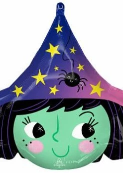 Funny Balloons Usa Foil Balloons Halloween Witch 4315601