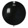 Funny Balloons Usa Latex Balloons G30: #014 Black 329810 Standard Color 31 In