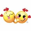 Funny Balloonsusa Emoticons In Love Foil Balloons