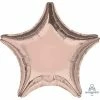 Funny Balloonsusa Star Rosegold Foil Balloons