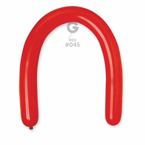 Funny Balloonsusa D6: #045 Red 364507 Standard Color 3/50 In 3 Funny Balloonsusa D6: #045 Red 364507 Standard Color 3/50 In