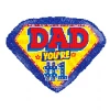 Funny Balloonsusa Dad You Are #1 - 86131-18