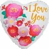 Funny Balloonsusa Foil Balloons Love You Ombre Flowers 4225901