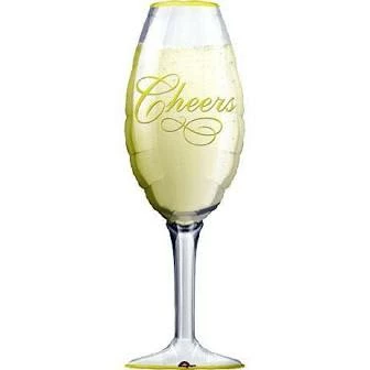 Funny Balloonsusa Champagne Glass 0619501 Foil Balloons 3 Funny Balloonsusa Champagne Glass 0619501 Foil Balloons