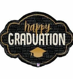 Funny Balloonsusa Happy Graduation Foil Balloons