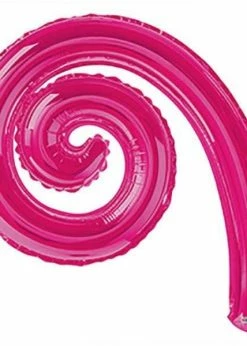 Funny Balloonsusa Foil Balloons Magenta Kurly Spiral 19804-DCF