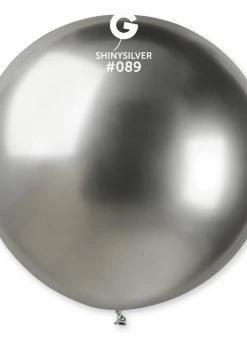 Funny Balloons Usa GB30: #089 Shiny Silver 342956