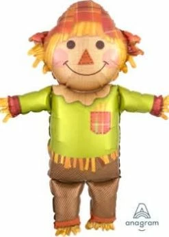 Funny Balloonsusa Happy Fall Scarecrow 3617901 Foil Balloons