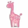 Funny Balloonsusa Foil Balloons Pink Giraffe Safari