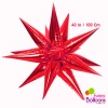 Funny Balloonsusa Exploding Star Balloon Red 012609 - 40 In
