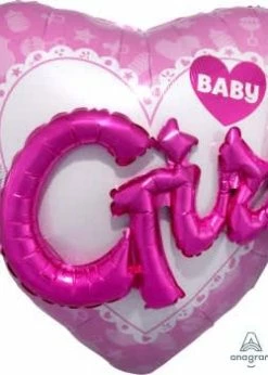Funny Balloonsusa Celebrate Baby Girl 3092101