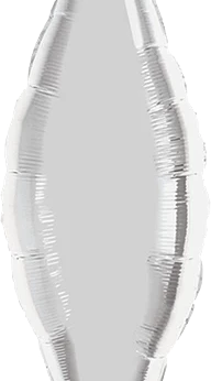 Funny Balloons Usa Silver Taper 17127 - 13 In