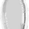 Funny Balloonsusa Silver Taper 171342 - 27 In