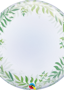 Funny Balloons Usa Elegant Greenery Deco Bubble 85832 Bubbles