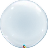Funny Balloons Usa Bubbles Clear Deco Bubble 68825 - 24 In