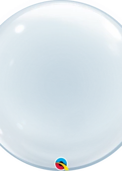 Funny Balloons Usa Bubbles Clear Deco Bubble 68825 - 24 In