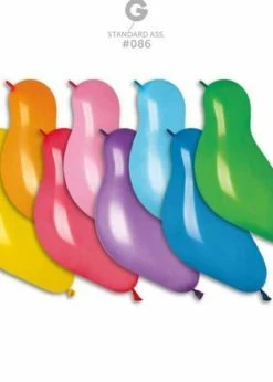 Funny Balloons Usa AF1: #086 Ass. Birds 478617 Latex Balloons