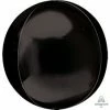Funny Balloonsusa Orbz Jumbo Black 4079699 Foil Balloons
