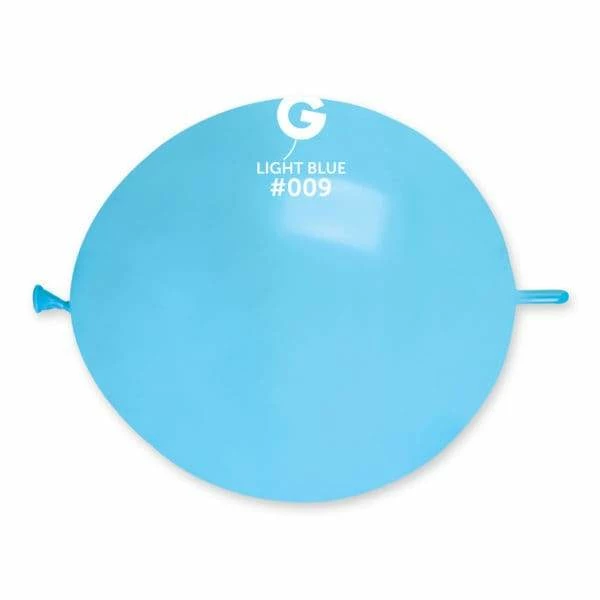 Funny Balloons Usa GL13: #009 Light Blue 130904 - 13 In 3 Funny Balloons Usa GL13: #009 Light Blue 130904 - 13 In