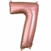 Funny Balloonsusa Foil Balloons 7 Rose Gold 3621801 - 34 In