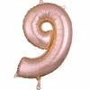 Funny Balloonsusa 9 Rose Gold 3622001 - 34 In Foil Balloons