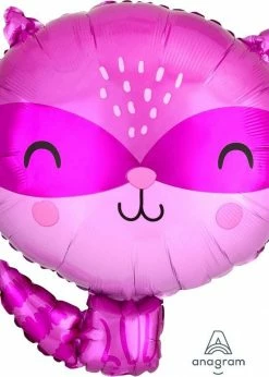 Funny Balloonsusa Foil Balloons Forest Friends Raccoon 4120601