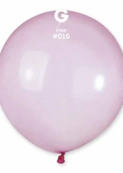 Funny Balloons Usa G150: #016 Crystal Pink 151657 Crystal Color 19 In