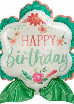 Funny Balloonsusa Pastel Floral Birthday 4305001