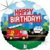 Funny Balloons Usa Emergency Vehicle Birthday 36702 Foil Balloons