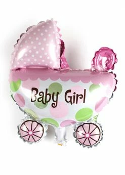 Funny Balloonsusa Mini Baby Girl Stroller 12142 Foil Balloons