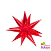 Funny Balloons Usa Exploding Star Balloon Red 012487 - 26 In Foil Balloons