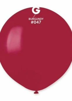Funny Balloons Usa G150: #047 Burgundy 154757 Standard Color 19 In