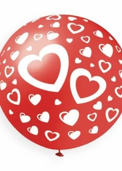 Funny Balloons Usa GS30: Hearts & Dots 327403