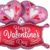 Funny Balloonsusa Double Heart Marquee 36418