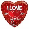 Funny Balloonsusa I Love You 15204 -36 Foil Balloons