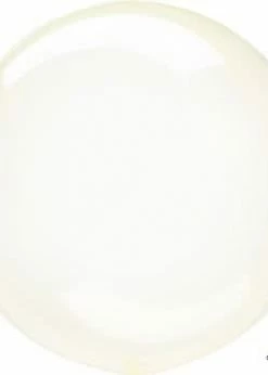 Funny Balloonsusa Clearz Crystal Yellow 8285211 - 18 In Foil Balloons