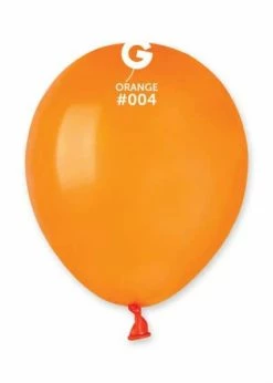 Funny Balloons Usa A50: #004 Orange 050417 Standard Color 5 In
