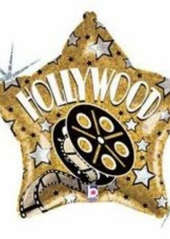 Funny Balloons Usa Foil Balloons Hollywood Star Holographic 85375
