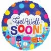 Funny Balloonsusa Get Well Soon 15069-18 Foil Balloons